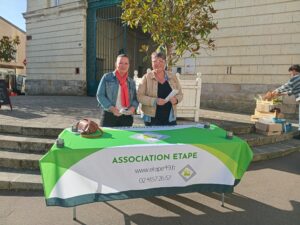 ETAPE fait sa rentrée sur le marché de Beaufort en Anjou le mercredi matin
